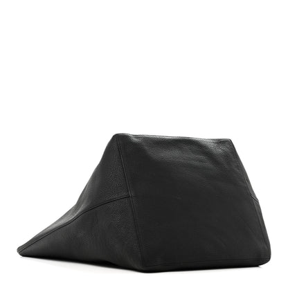 The Row Grained Calfskin Park Tote XL Black 5 of 10