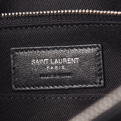 Saint Laurent Grained Calfskin Small Souple Sac De Jour Black 8 of 10