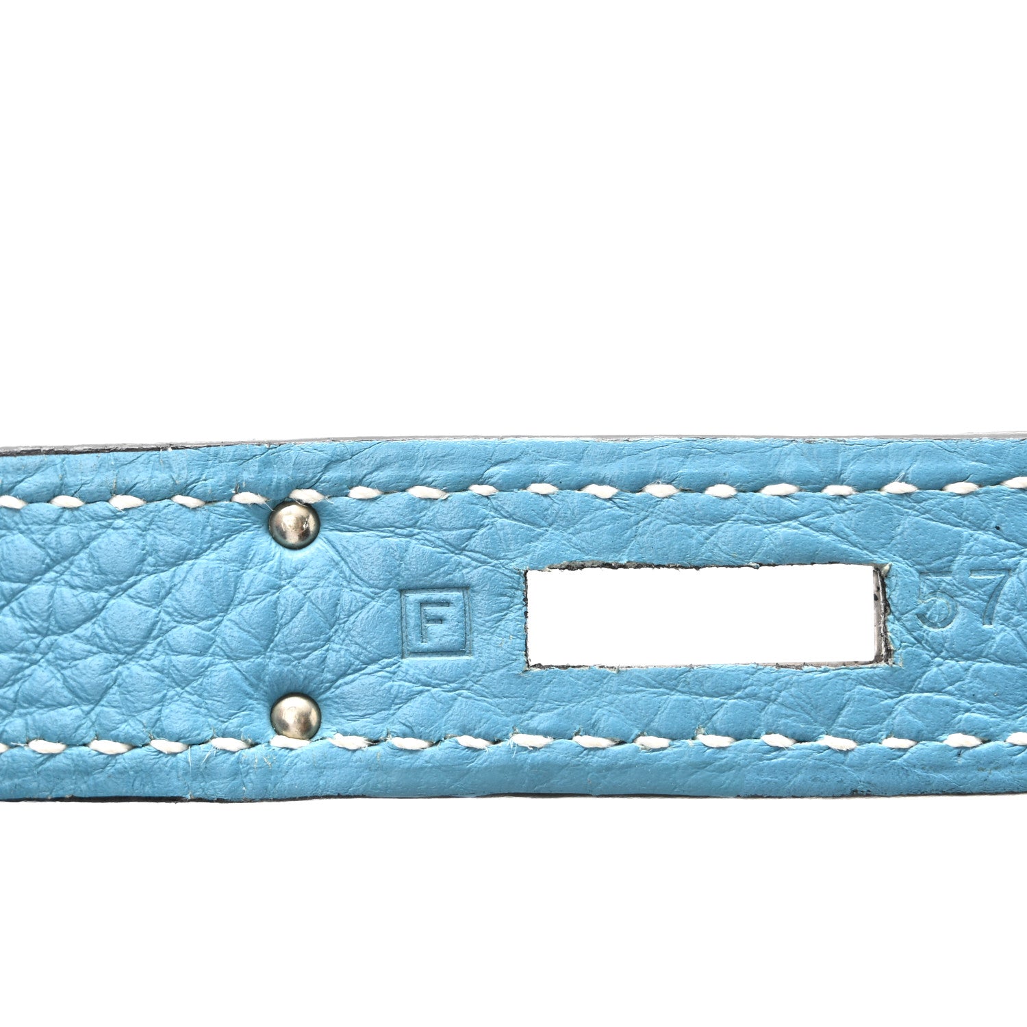 Hermes Togo Birkin 35 Blue Jean 7 of 10