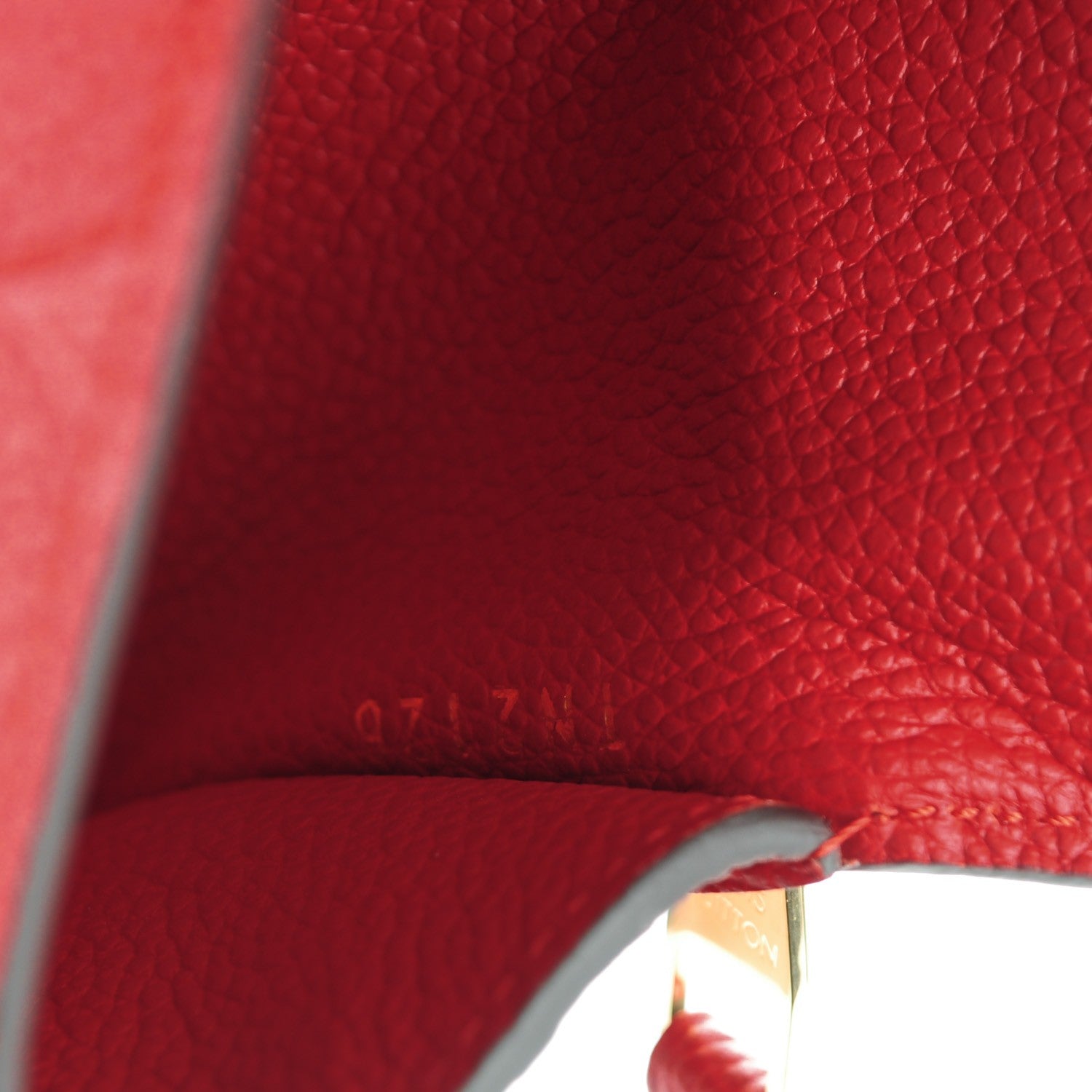 Louis Vuitton Empreinte Key Pouch Cherry 7 of 7