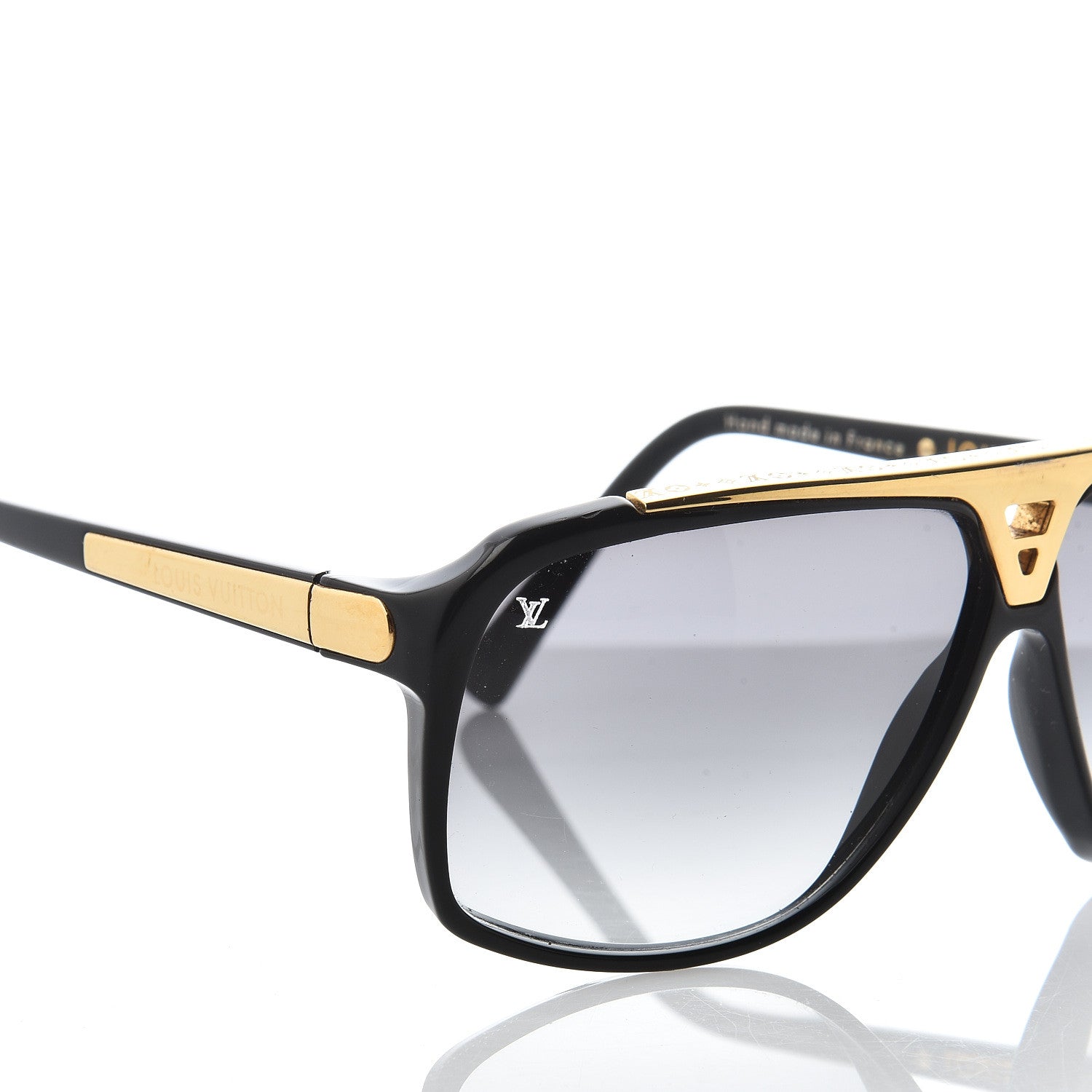 Louis Vuitton Acetate Evidence Sunglasses Z0105W Black 7 of 7
