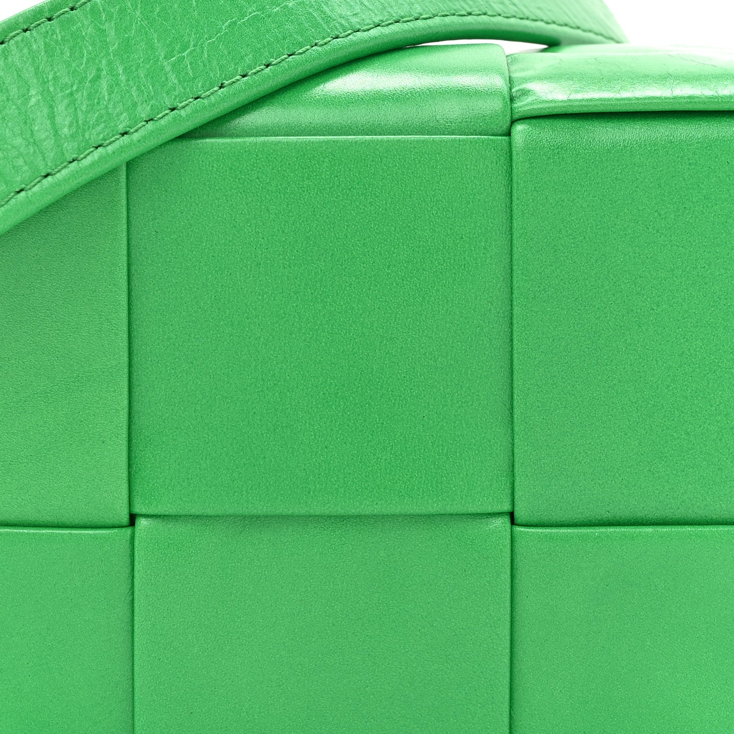 Bottega Veneta Paper Calfskin Maxi Intreccio Extra Mini Cassette Crossbody Bag Parakeet 8 of 12