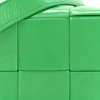 Bottega Veneta Paper Calfskin Maxi Intreccio Extra Mini Cassette Crossbody Bag Parakeet 8 of 12
