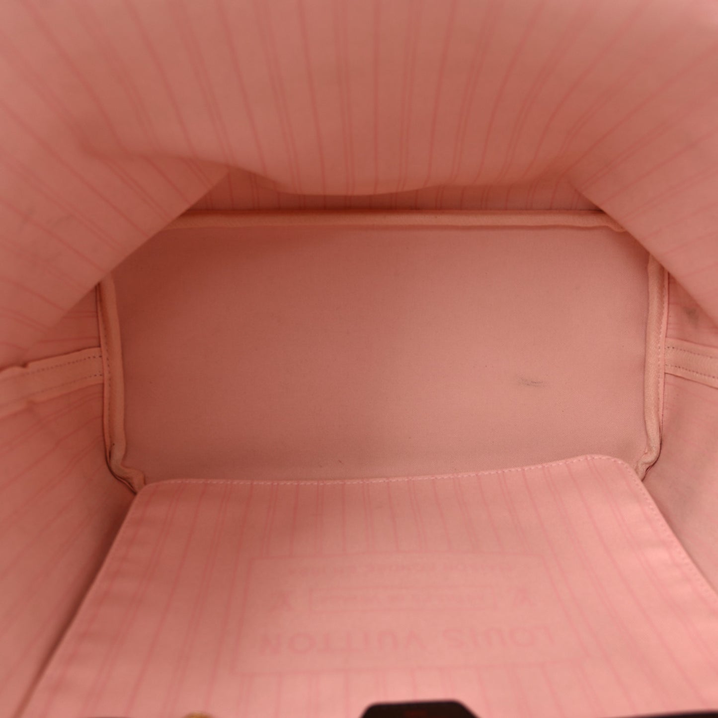 Damier Ebene Neo Neverfull MM Rose Ballerine