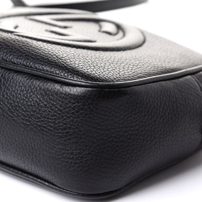 Gucci Pebbled Calfskin Small Soho Disco Bag Black 11 of 12