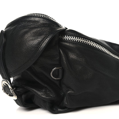 Chrome Hearts Grained Calfskin Snat Pack Gunslinger Waist Bag Black 10 of 13