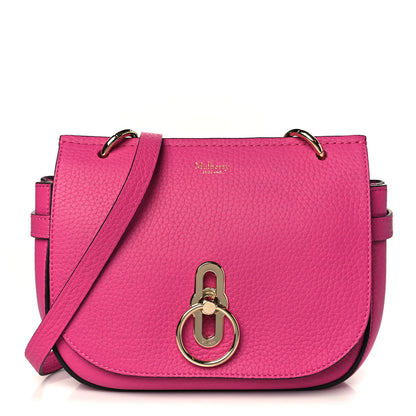 Mulberry Small Classic Grain Small Amberley Satchel Mulberry Pink 1 of 8