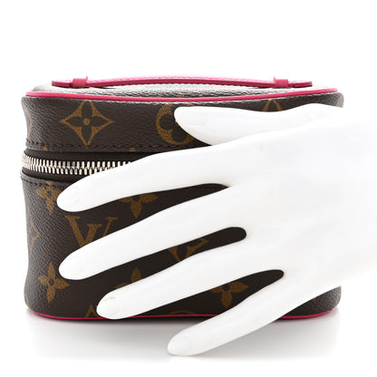 Louis Vuitton Monogram Macassar Nice Nano Rose Pondichery 2 of 7