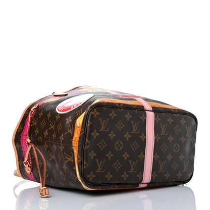 Louis Vuitton Monogram Summer Trunks Neo Neverfull MM 3 of 4