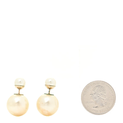Christian Dior Pearl Mise En Dior Tribal Earrings 2 of 7