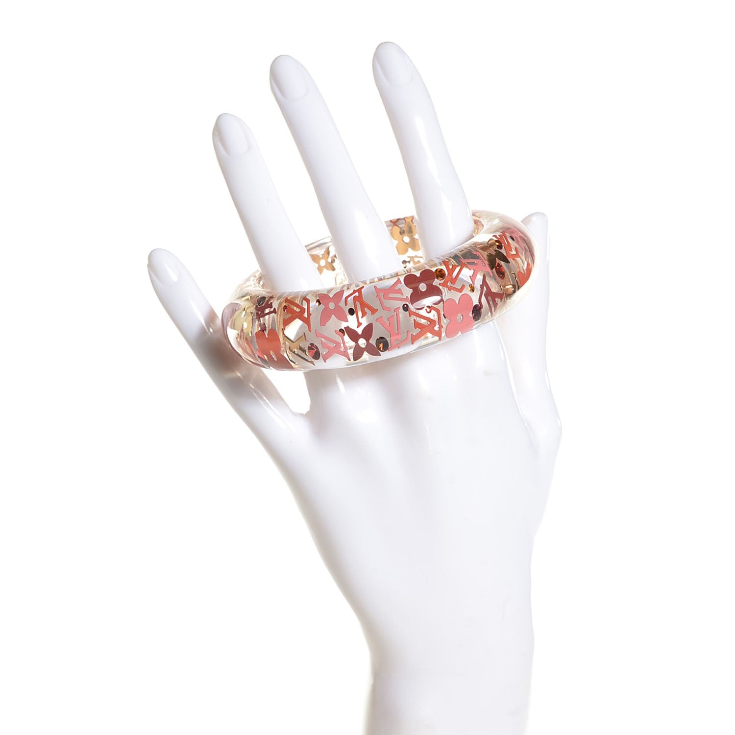 Louis Vuitton Inclusion Bracelet GM Medium Tangerine 2 of 5