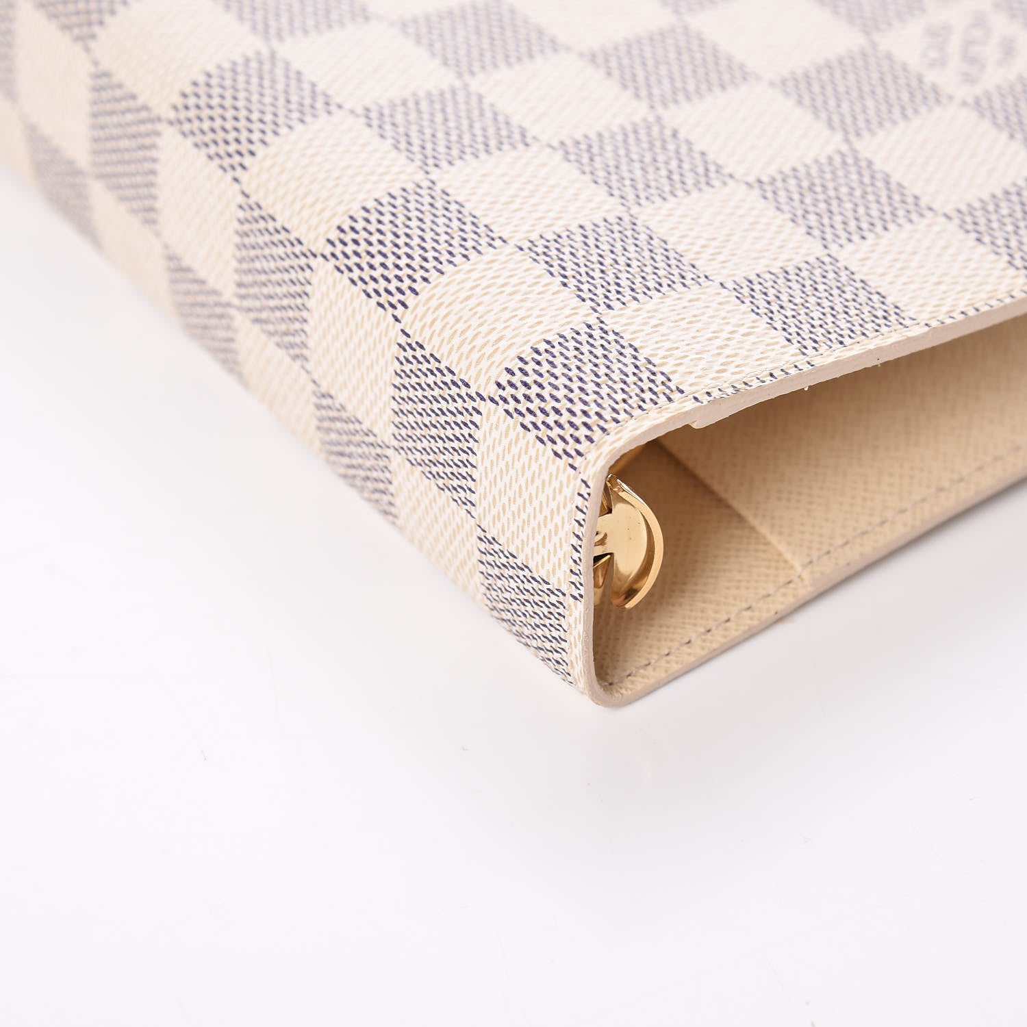 Louis Vuitton Damier Azur Medium Ring Agenda Cover 7 of 8
