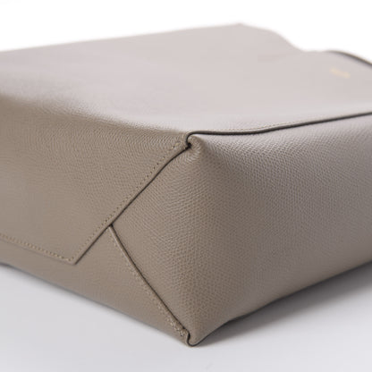 Celine Grained Calfskin Small Vertical Cabas Taupe 8 of 10