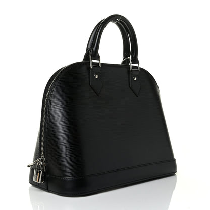 Louis Vuitton Epi Alma PM Black 2 of 5