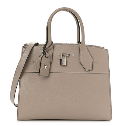 Louis Vuitton Taurillon City Steamer MM Galet 1 of 9