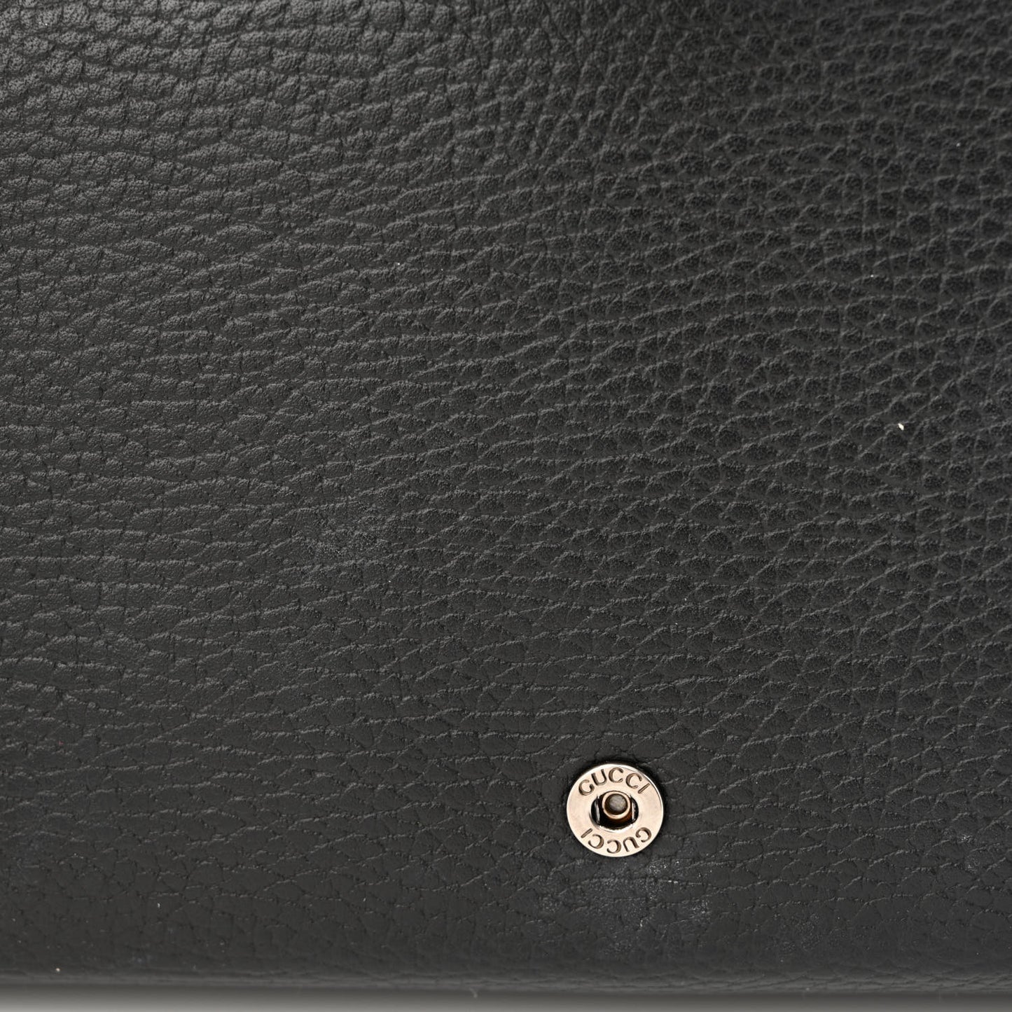 Calfskin Mini Dionysus Chain Wallet Black