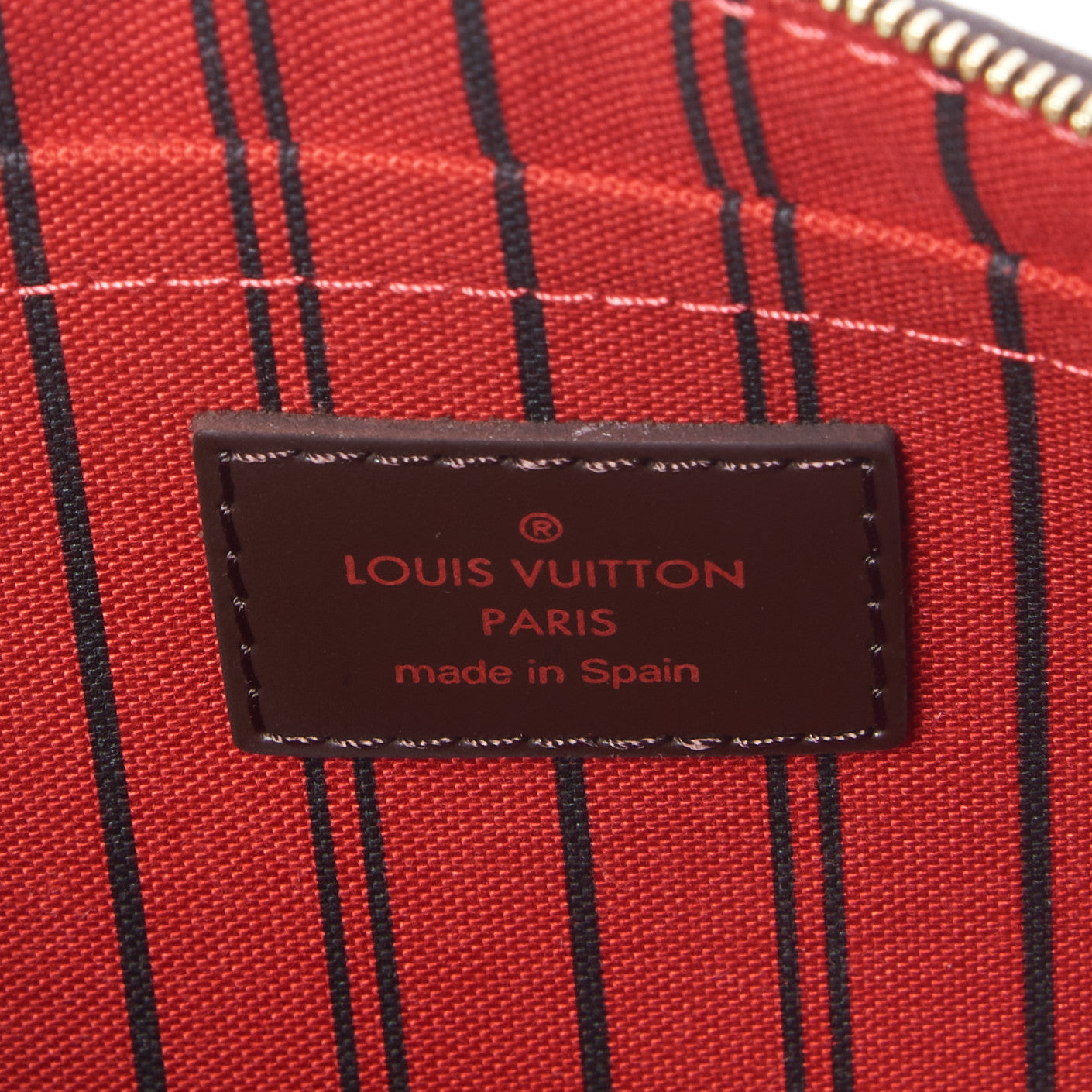 Louis Vuitton Damier Ebene Neverfull MM GM Pochette 7 of 7
