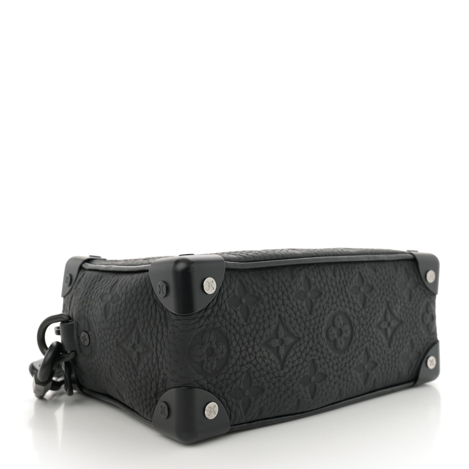 Louis Vuitton Taurillon Monogram Mini Soft Trunk Black 4 of 10