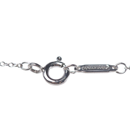 Tiffany Sterling Silver 18K Yellow Rose Gold Triple Key Pendant Necklace 5 of 6