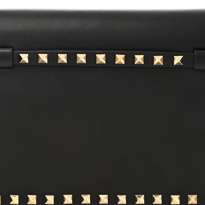 Valentino Garavani Nappa Rockstud Wristlet Clutch Black 7 of 9