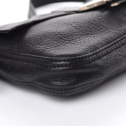 Fendi Nappa Elefante Baguette Black 7 of 12