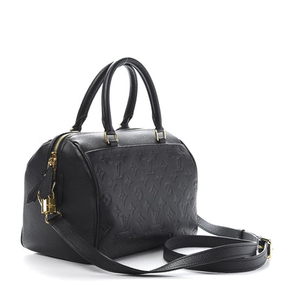 Louis Vuitton Empreinte Speedy Bandouliere 25 NM Black 3 of 11