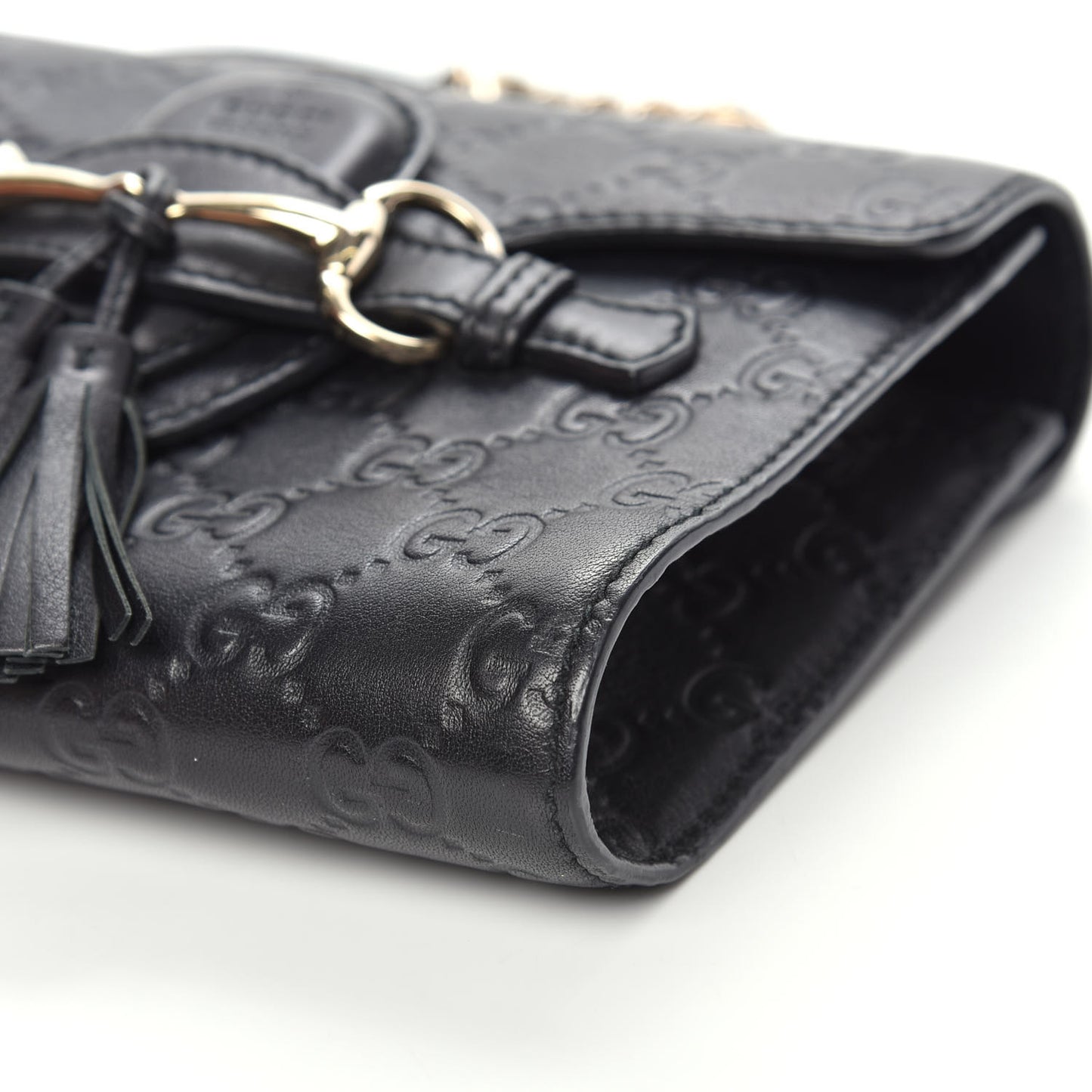 Guccissima Mini Emily Shoulder Bag Black