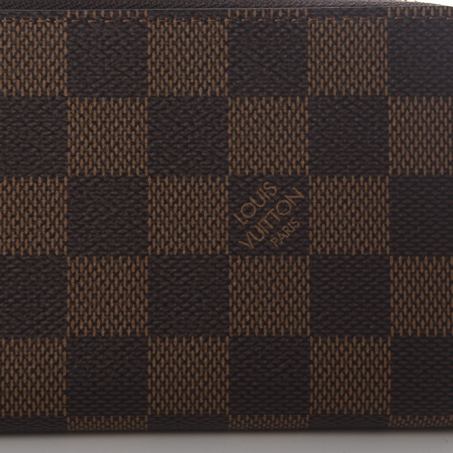 Damier Ebene Clemence Wallet Cherry