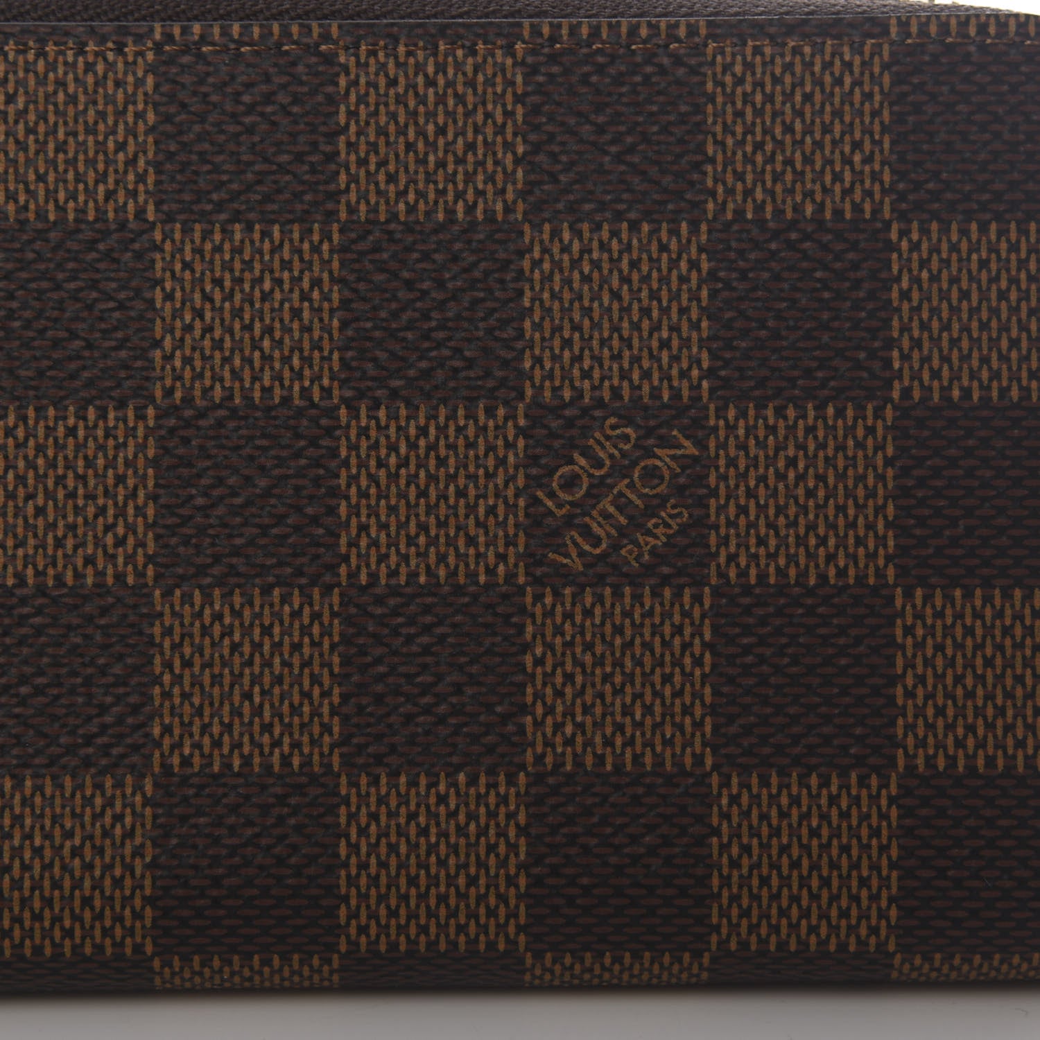 Louis Vuitton Damier Ebene Clemence Wallet Cherry 7 of 8