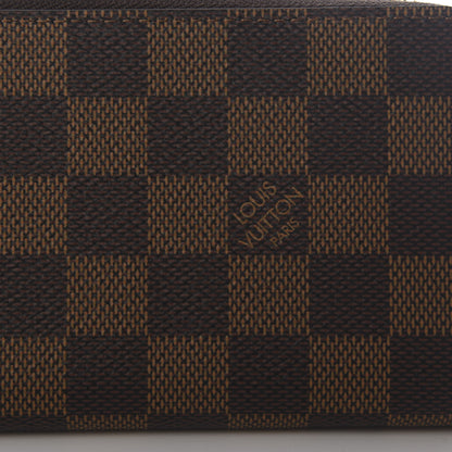 Louis Vuitton Damier Ebene Clemence Wallet Cherry 7 of 8