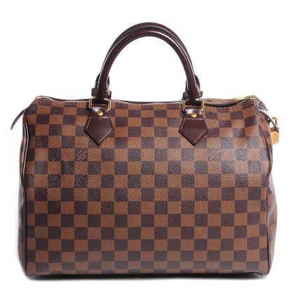 Louis Vuitton Damier Ebene Speedy 30 1 of 7