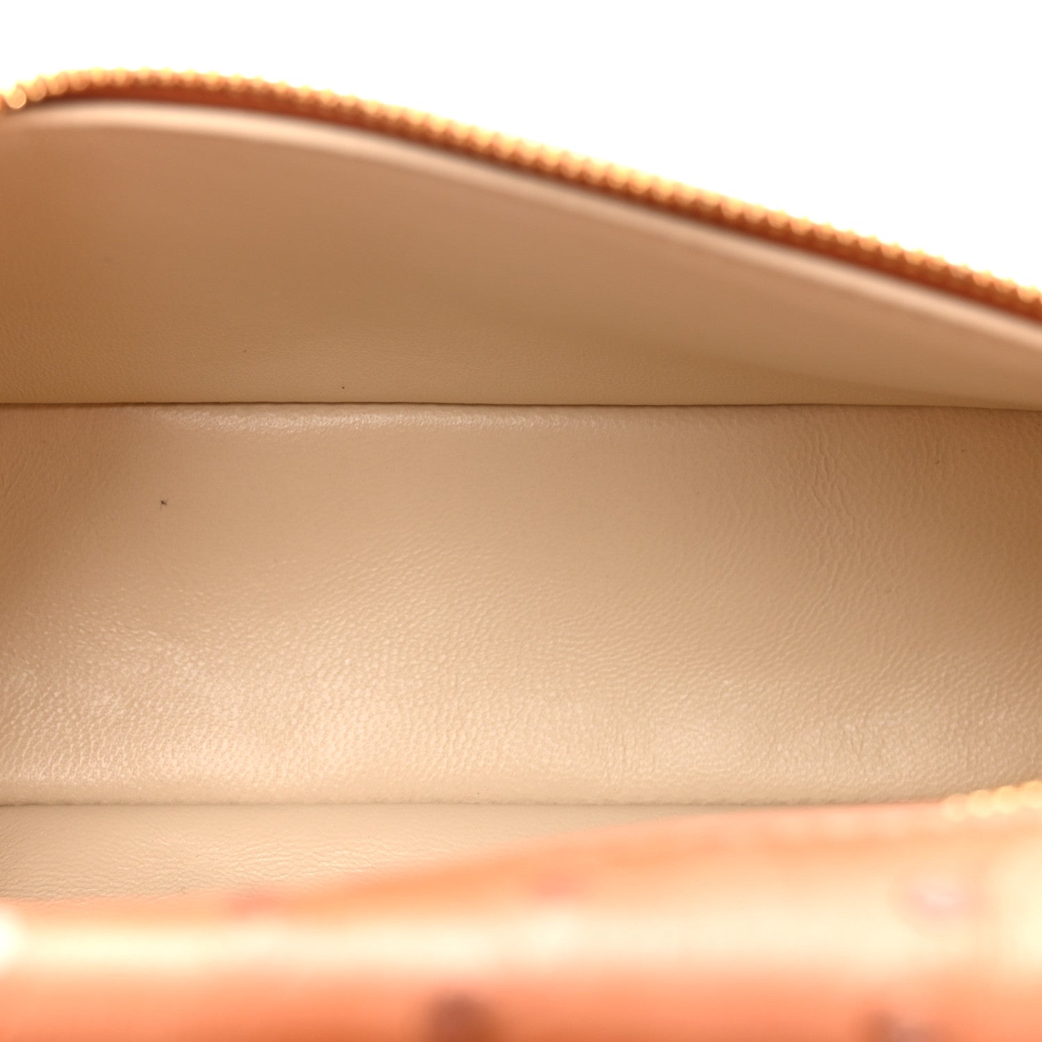 Loro Piana Ostrich L19 Extra Pocket Pouch Cognac 5 of 10