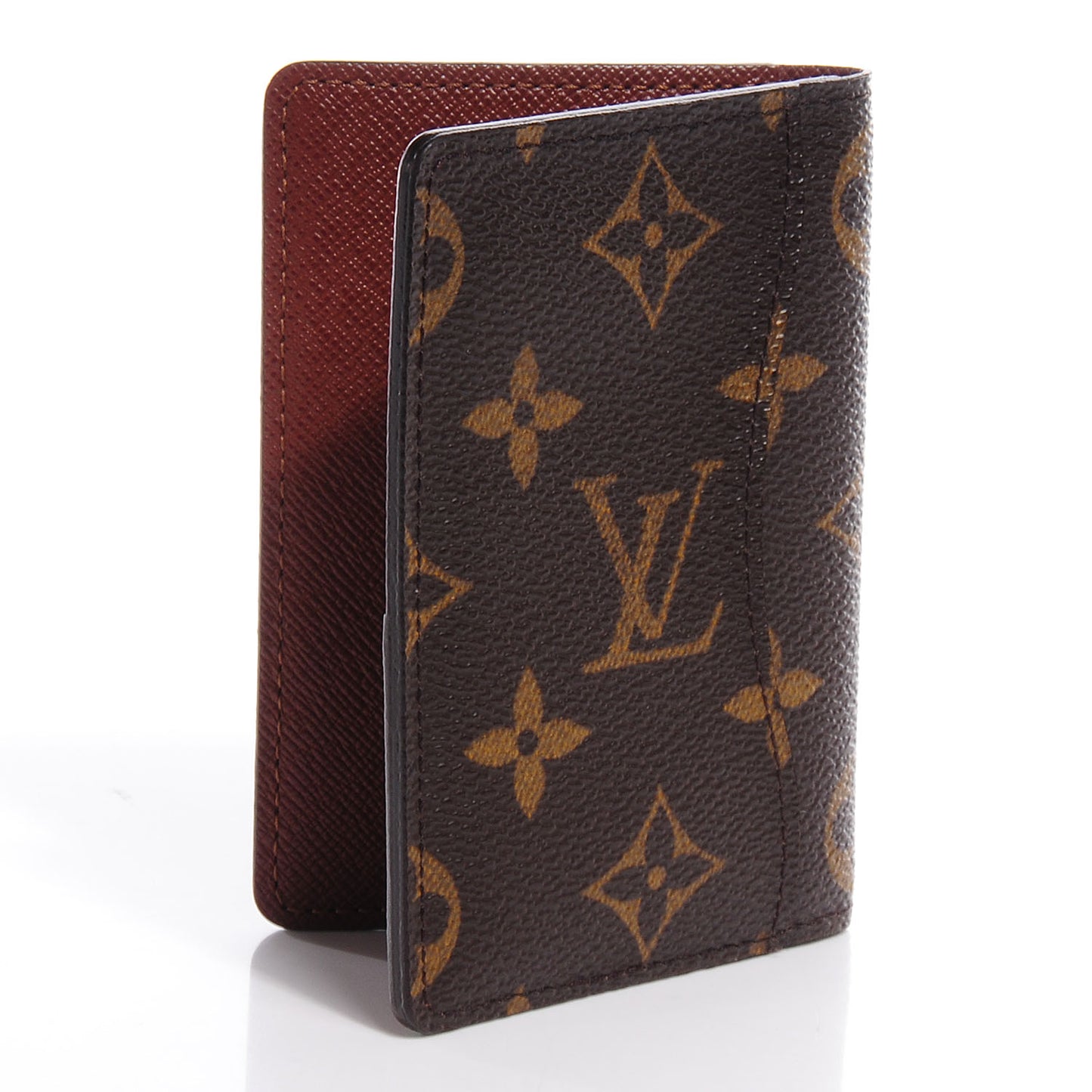 Monogram Pocket Organizer Card Holder