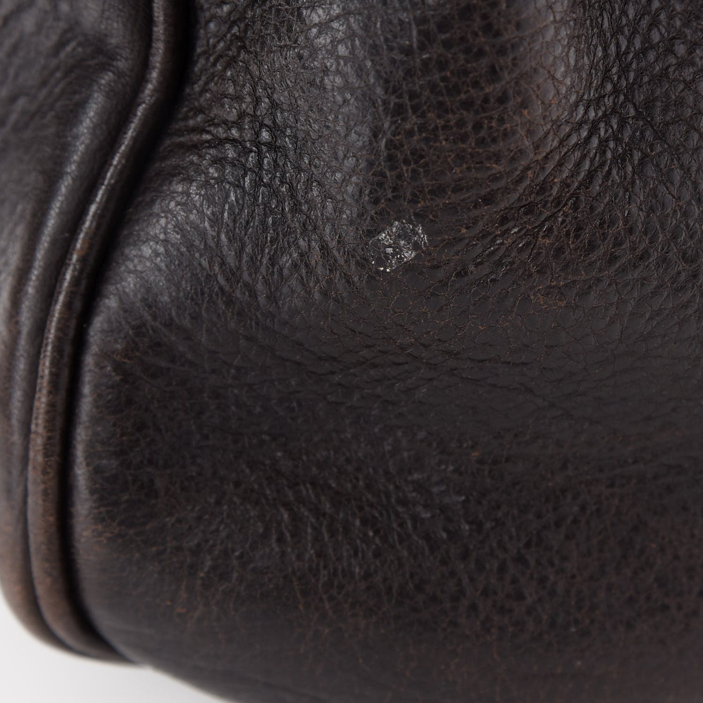 Classic Grain Calfskin Bayswater Chocolate