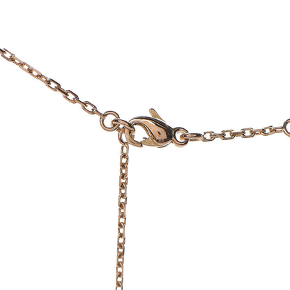 Van Cleef & Arpels 18K Yellow Gold Diamond Large Fleurette Pendant Necklace 6 of 6