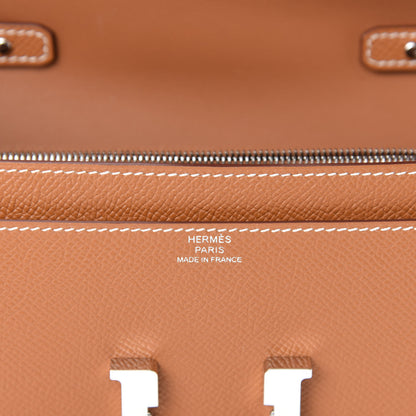 Hermes Epsom Constance Long Wallet To Go Gold 8 of 10