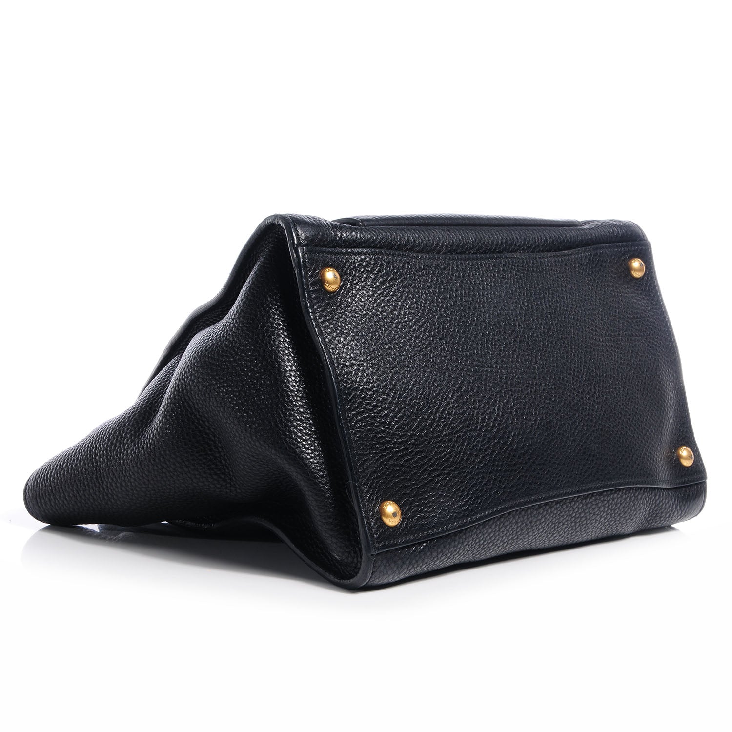 Prada Vitello Daino Shopping Tote Nero Black 4 of 11