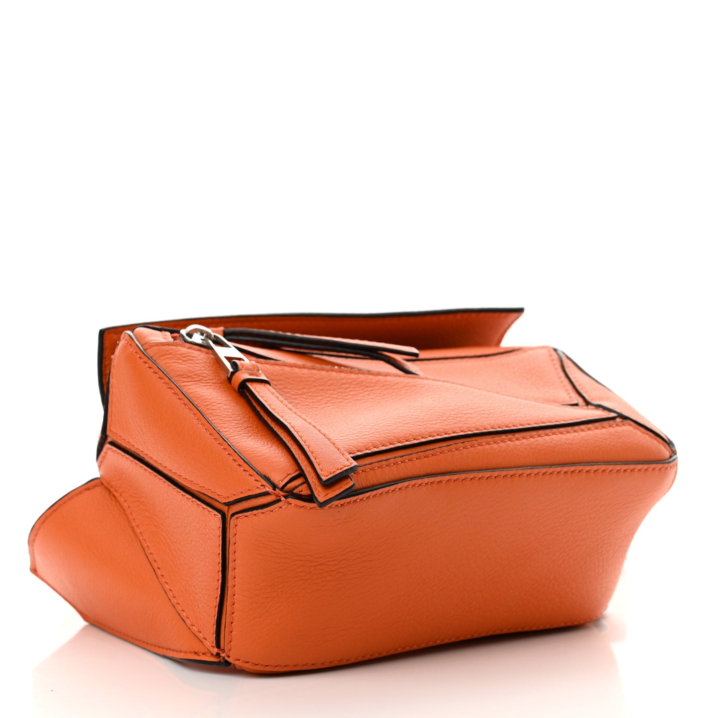 Calfskin Mini Puzzle Bumbag Orange