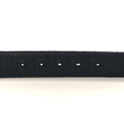 Christian Dior Oblique 35mm Belt 95 Blue Multi 4 of 5