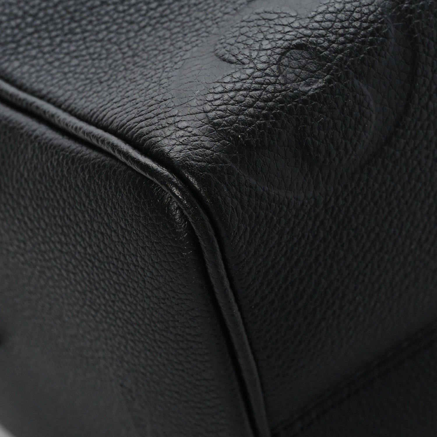 Louis Vuitton Empreinte Monogram Giant Speedy Bandouliere 25 Black 9 of 10