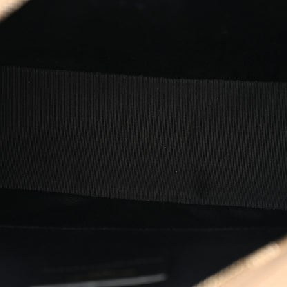 Saint Laurent Calfskin Matelasse Monogram Lou Camera Bag Dark Beige 5 of 12