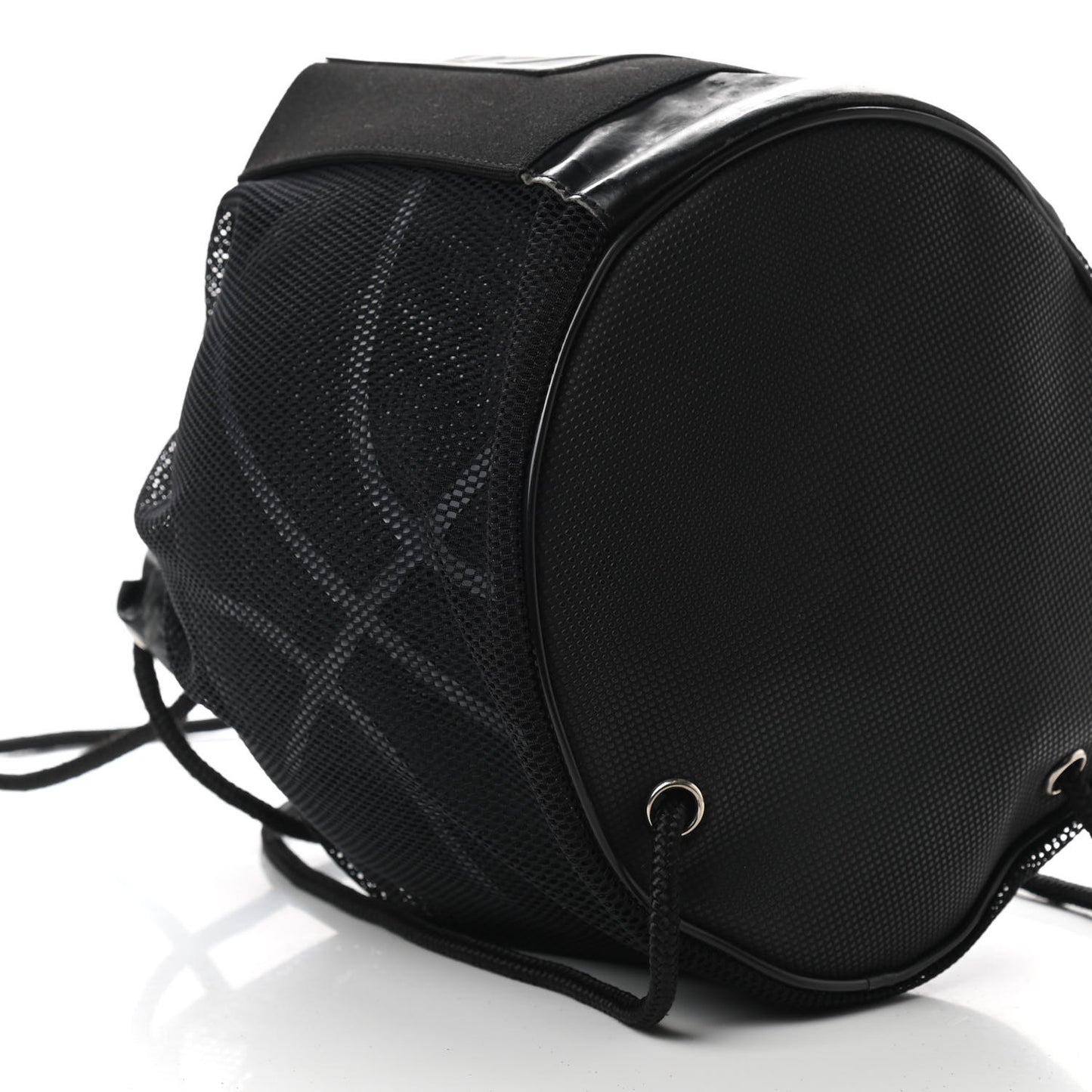 Rubber CC Basketball with Mesh Case Black Grey