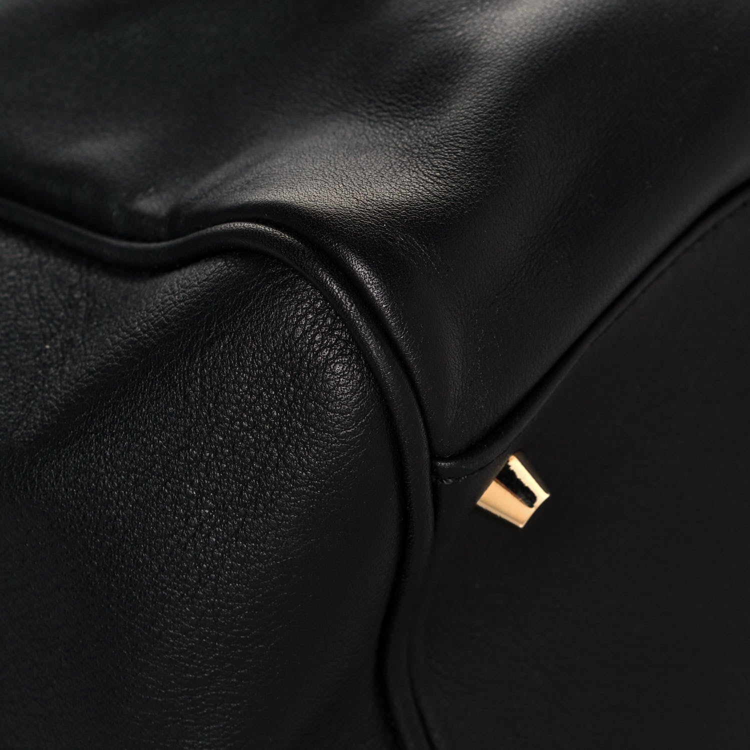 Burberry Calfskin Small Canterbury Tote Black 9 of 13