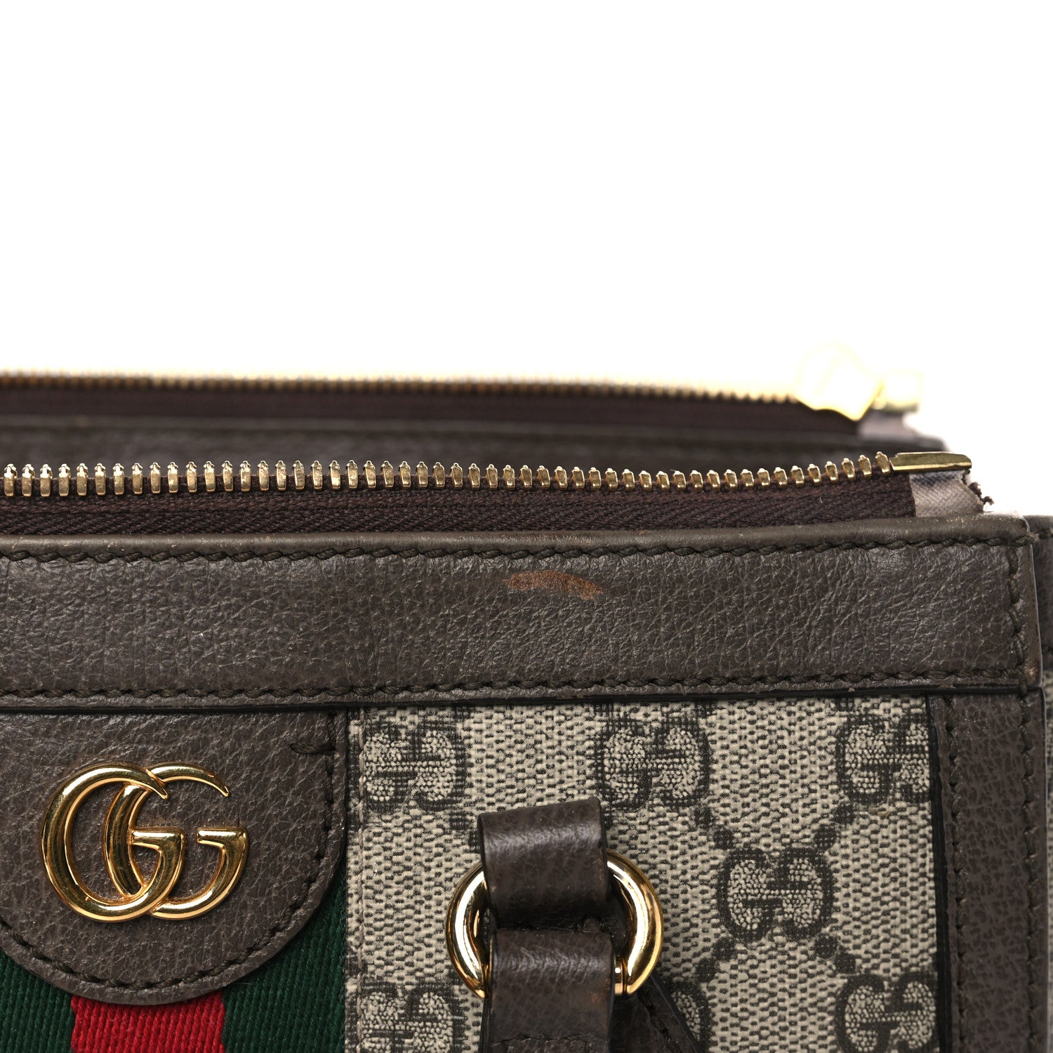 Gucci GG Supreme Monogram Small Ophidia Tote Bag Brown 13 of 13