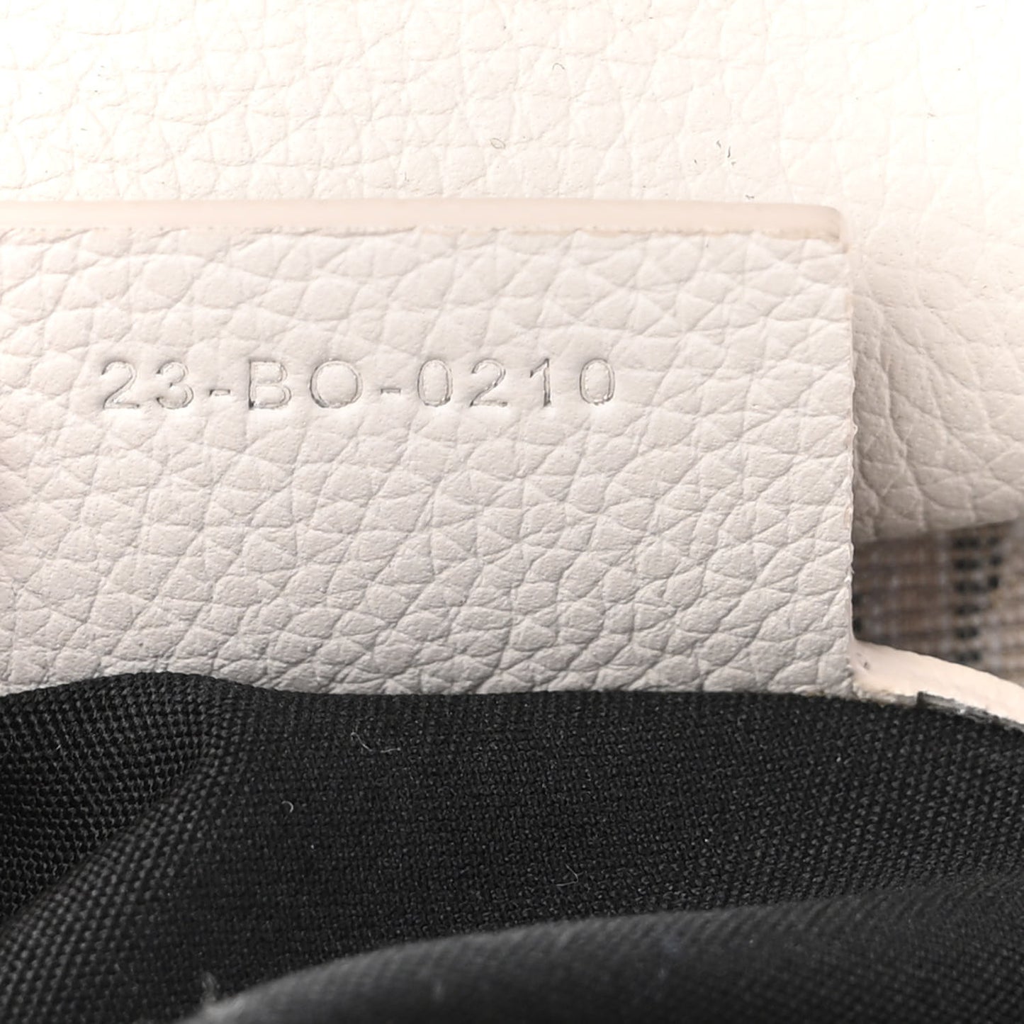 HOMME Oblique Jacquard Calfskin Mini Saddle Backpack Beige