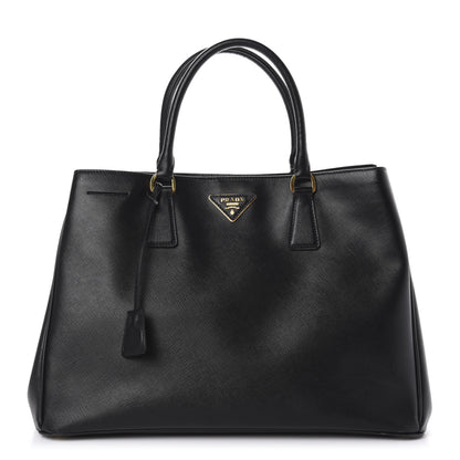 Prada Saffiano Lux Large Tote Black 1 of 10