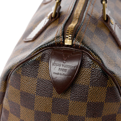 Louis Vuitton Damier Ebene Speedy 25 9 of 19