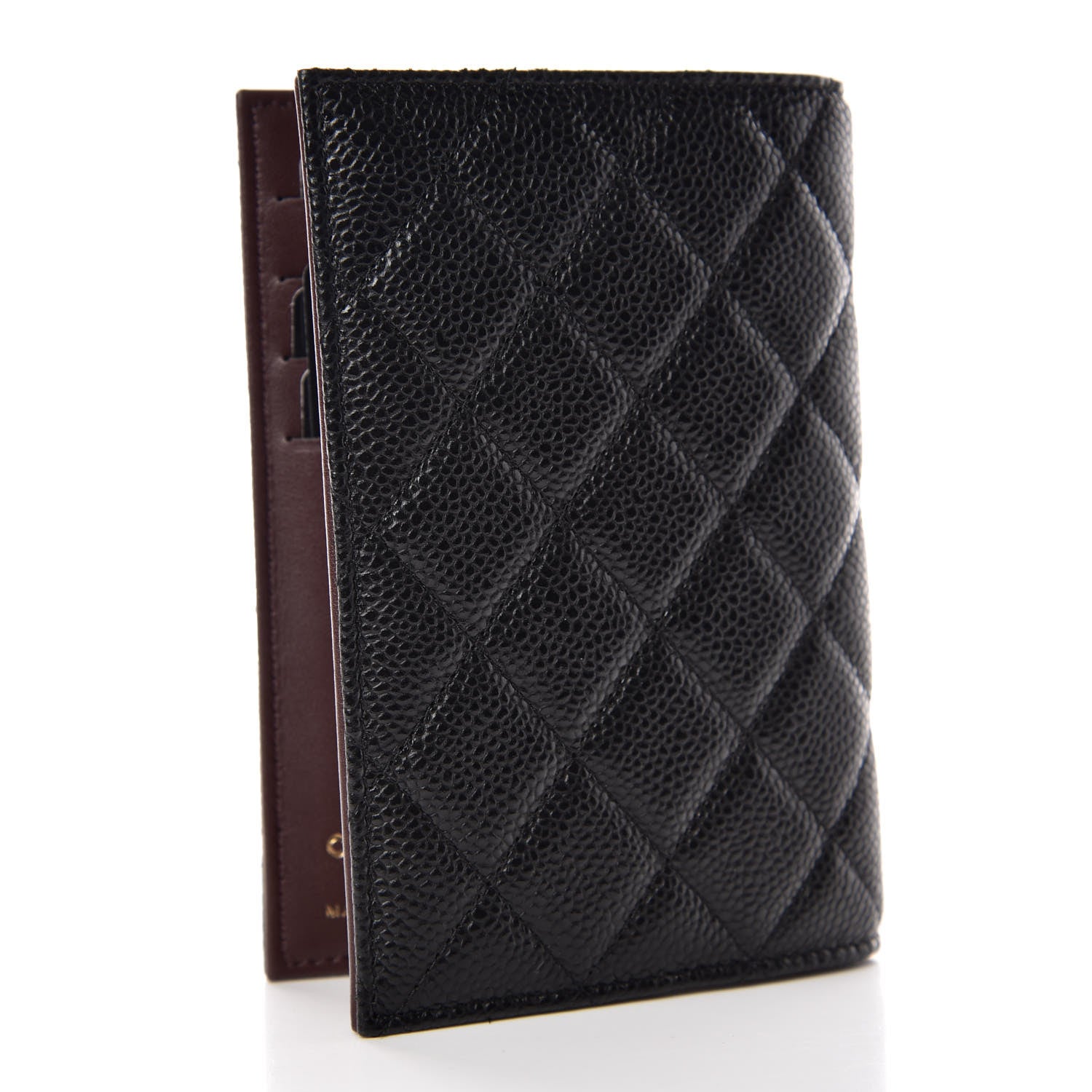 Chanel Caviar Quilted Passport Holder Black 3 of 10