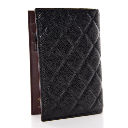 Chanel Caviar Quilted Passport Holder Black 3 of 10