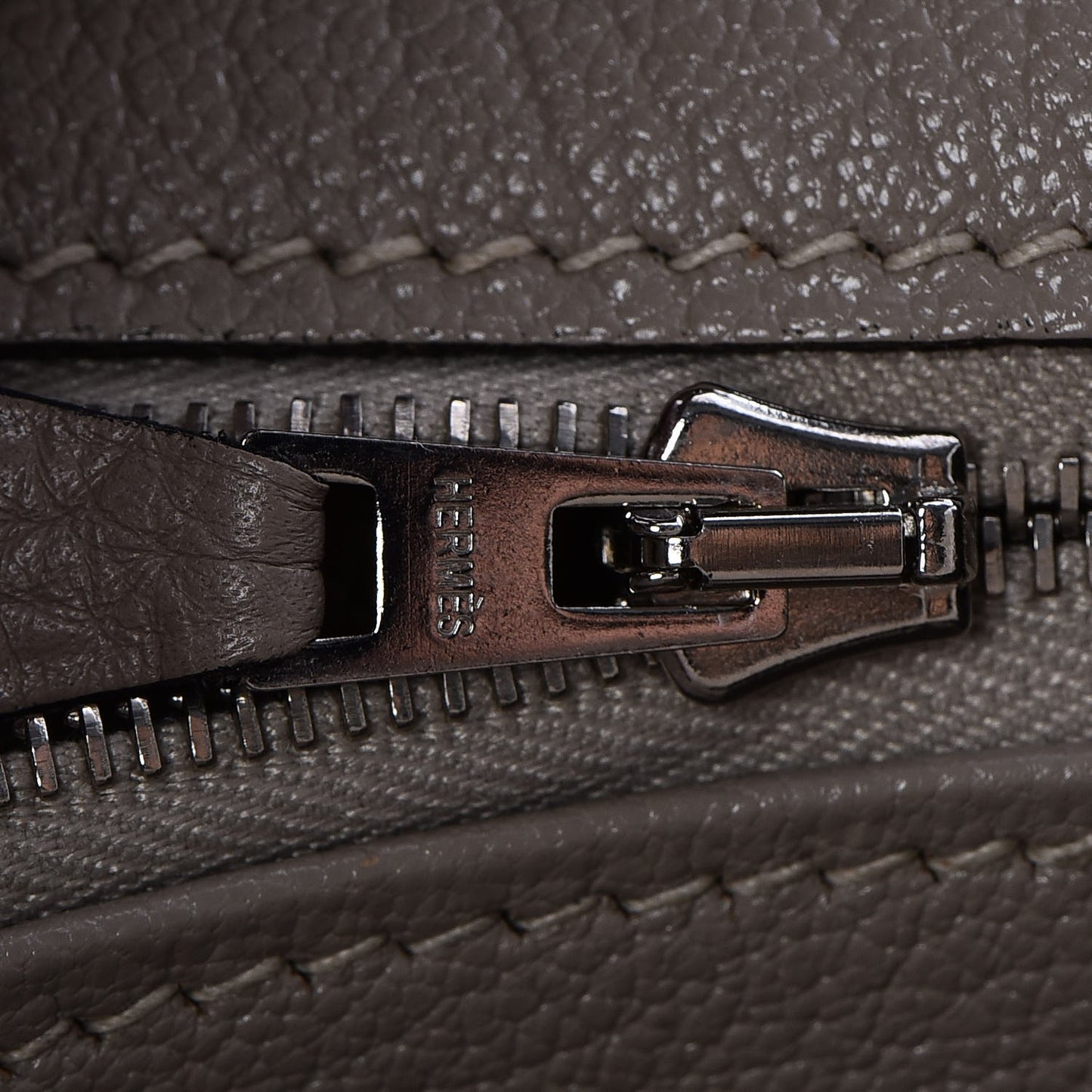 Taurillon Clemence Birkin 35 Gris Tourterelle